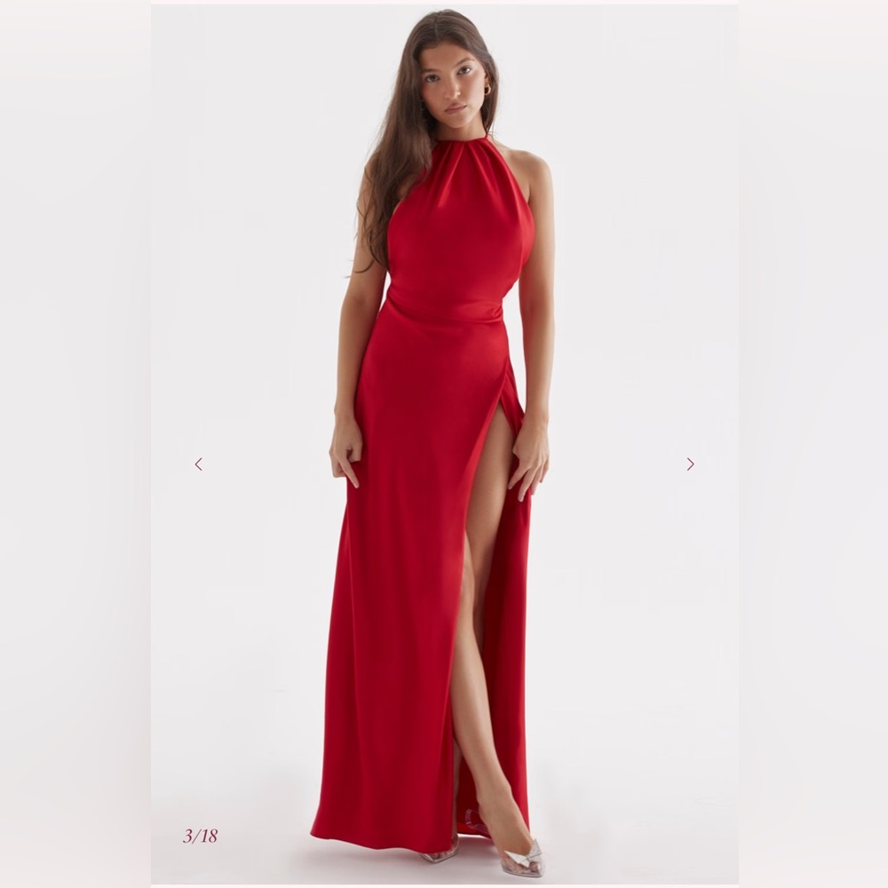 House of CB Striking Red Maxi Dress